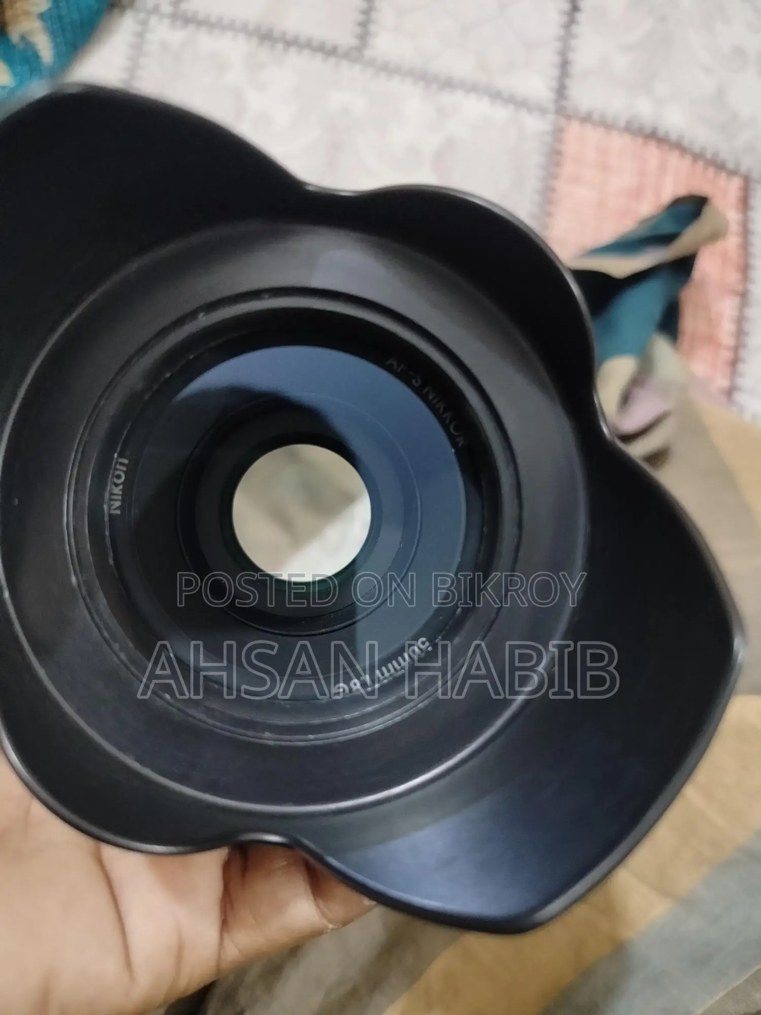 NIKKOR 50mm prime lens f/1.8G