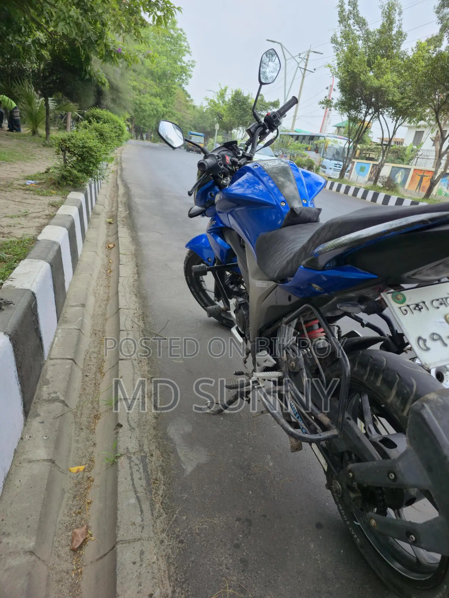 Suzuki Gixxer Monotone 2021 Blue