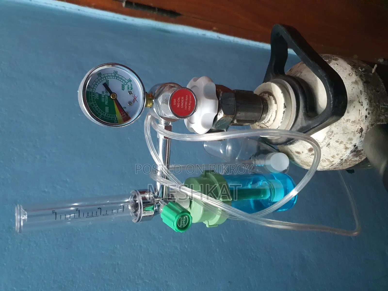 Oxygen Cylinder 25kg and Mask