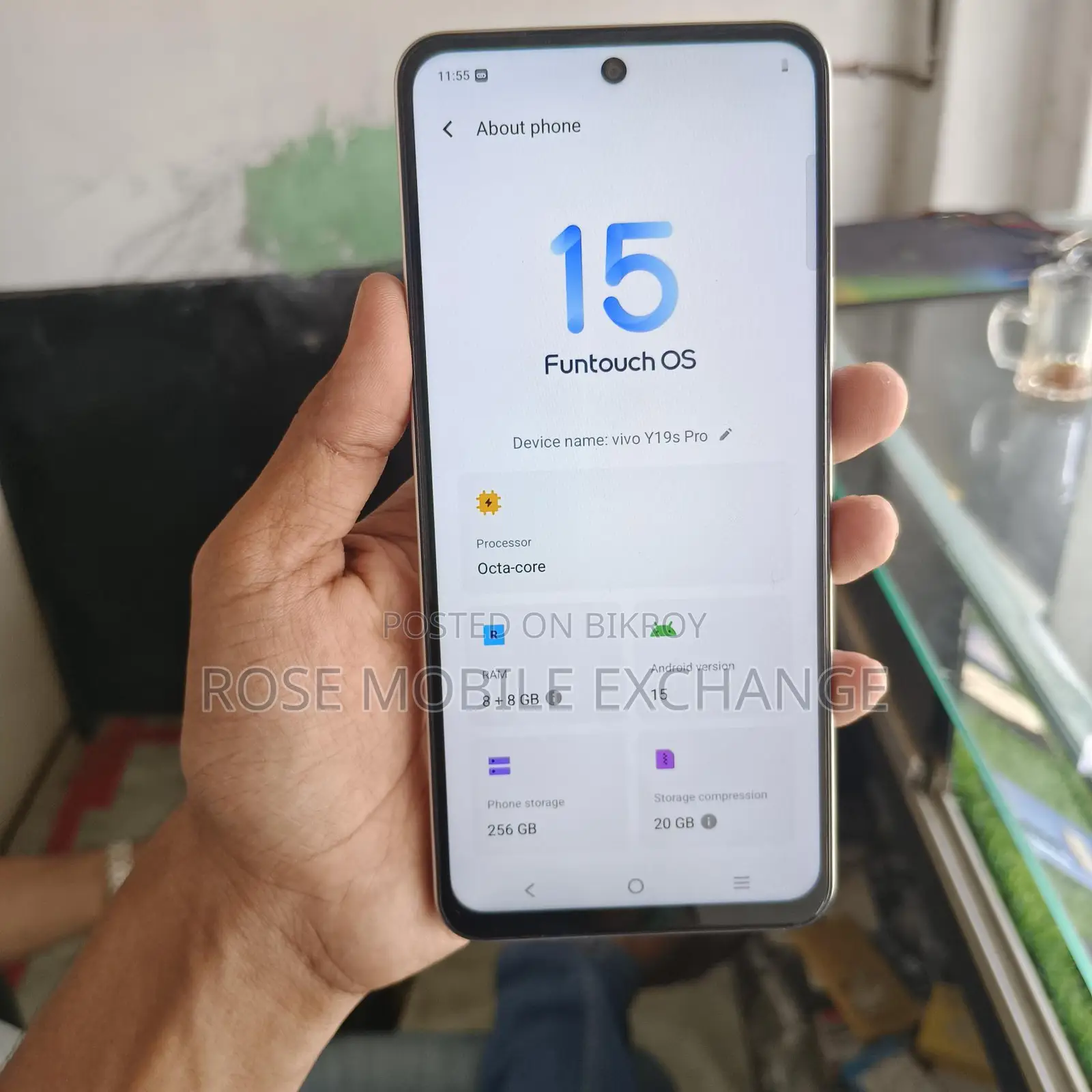Vivo Y19s Pro 8/256gb (Used)
