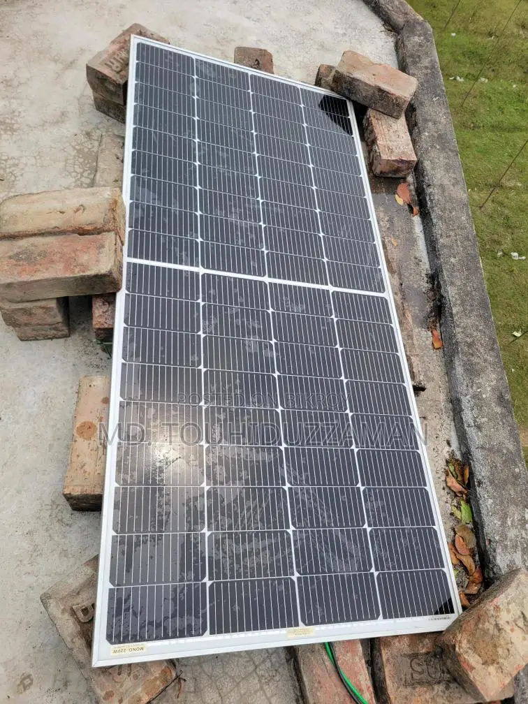 220w Solar panel mono half cut