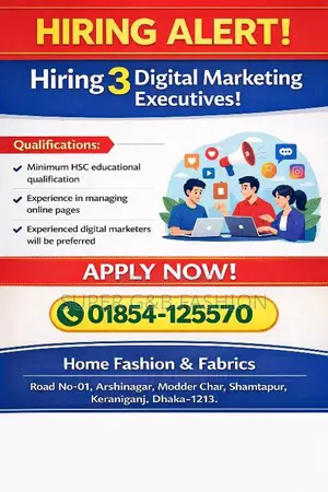 Digital Marketing Executive (3 Positions Available)