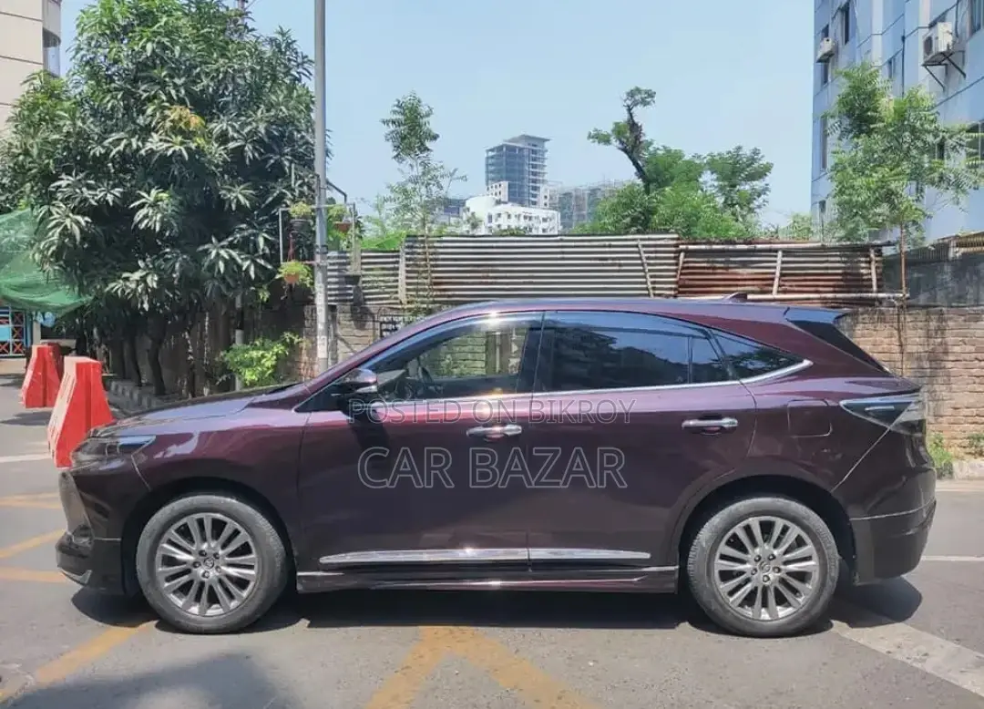 Toyota Harrier Progress Metal Leather 2016 Maroon