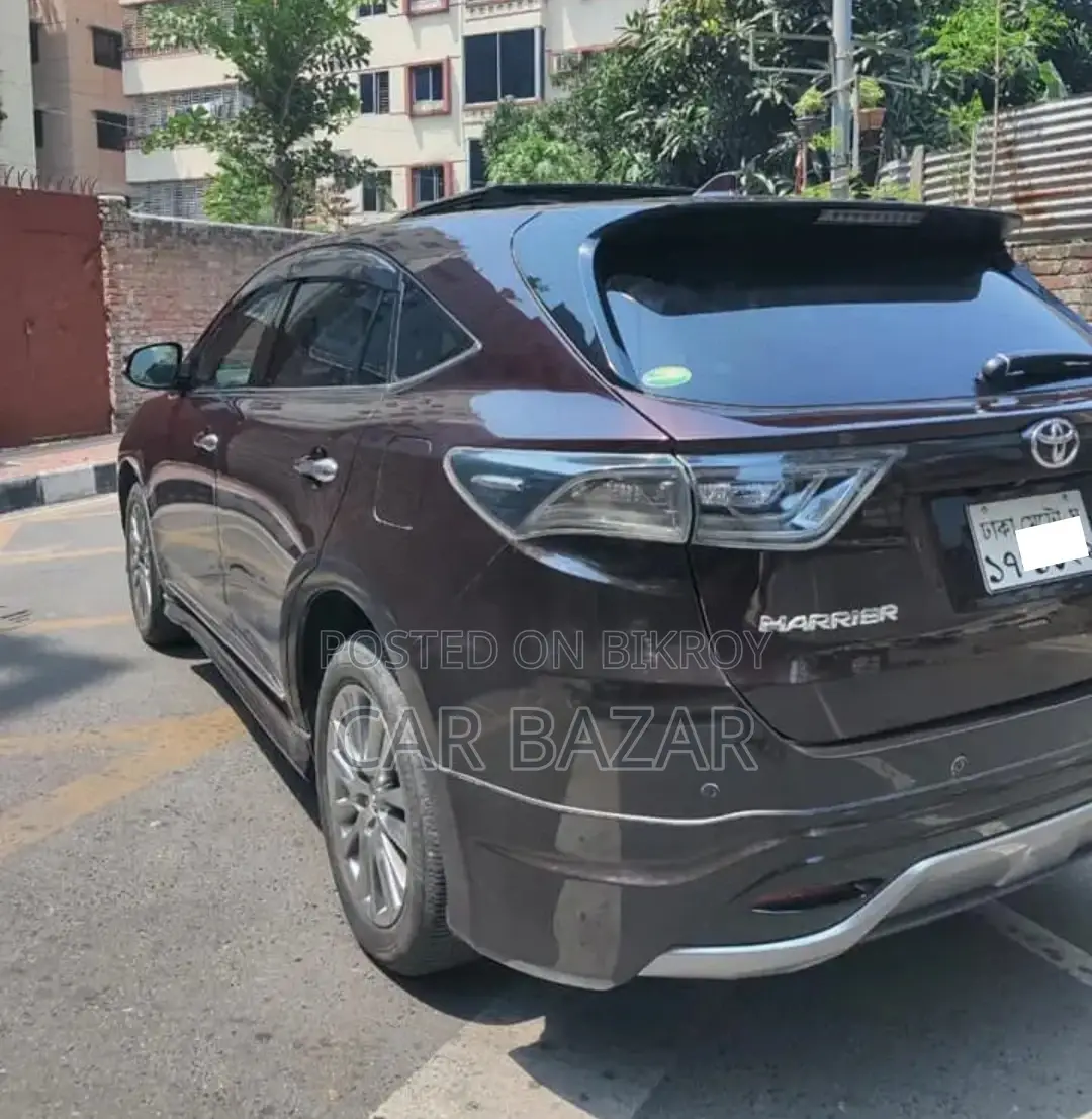 Toyota Harrier Progress Metal Leather 2016 Maroon