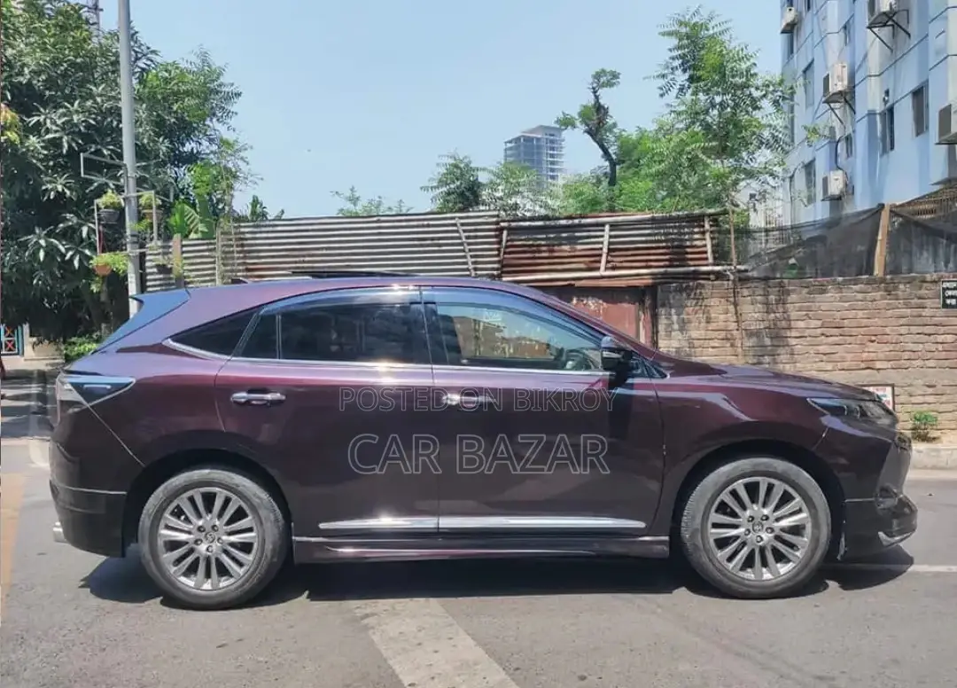 Toyota Harrier Progress Metal Leather 2016 Maroon