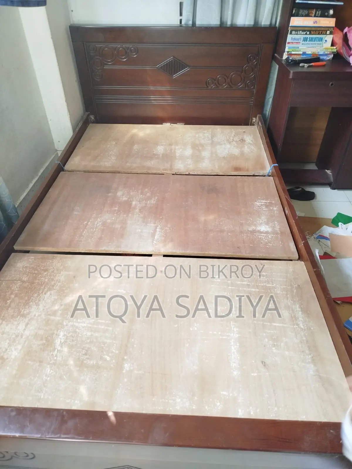 মালয়েশিয়ান উডের খাট বিক্রয়