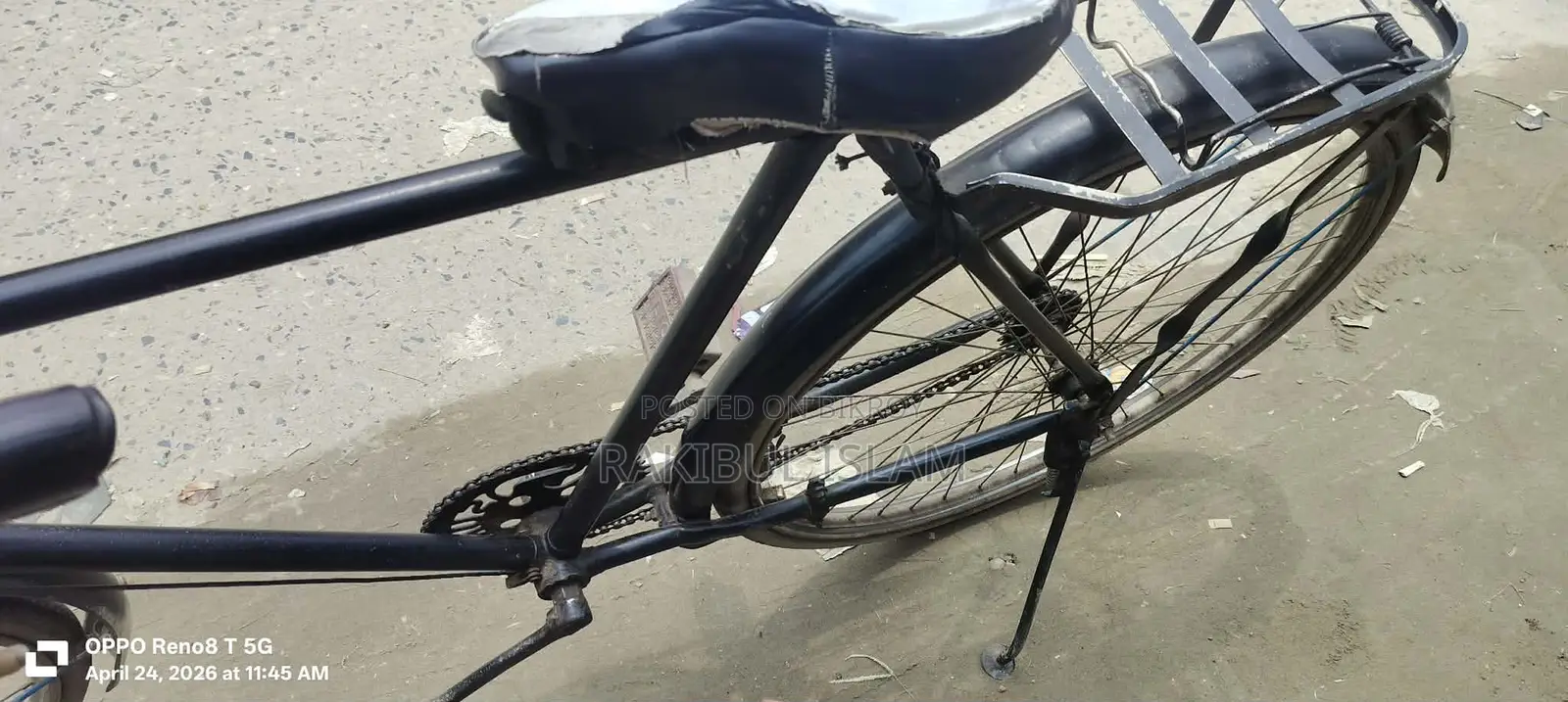 Well-running bicycle.