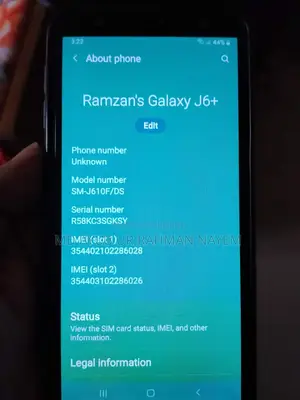 Samsung Galaxy J6+ 32 GB Blue