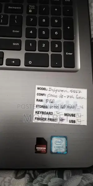 Laptop Dell Inspiron 17 5767 8GB Intel Core i5 HDD 1T
