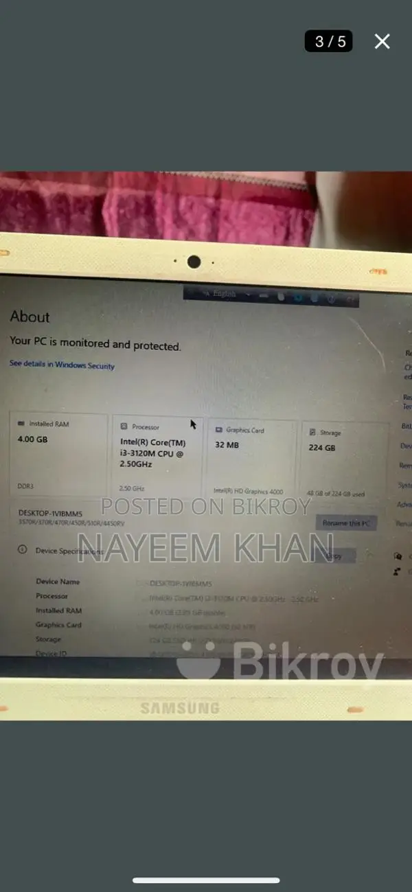 Laptop for Sale