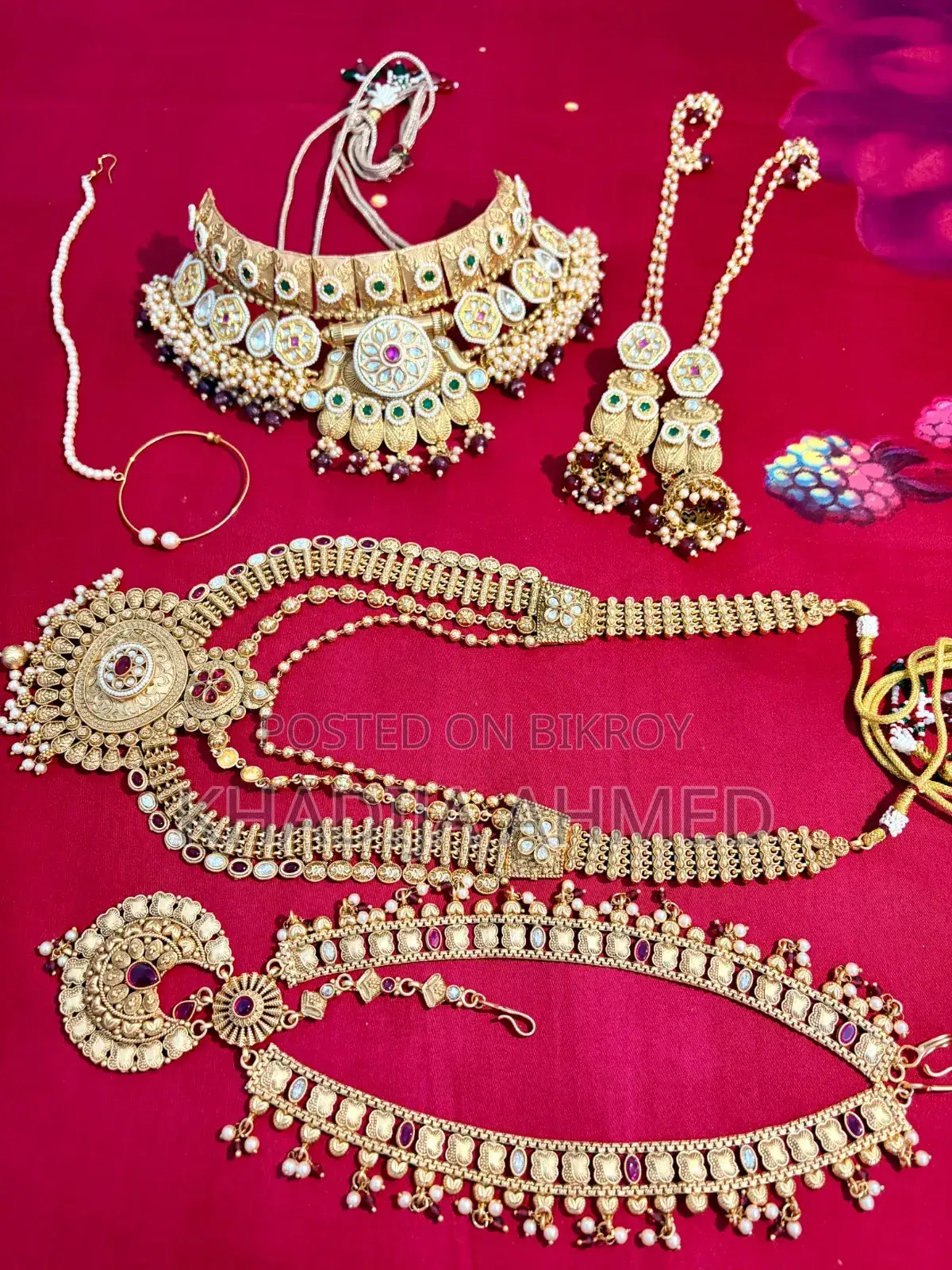 Wedding Gold Plated Set