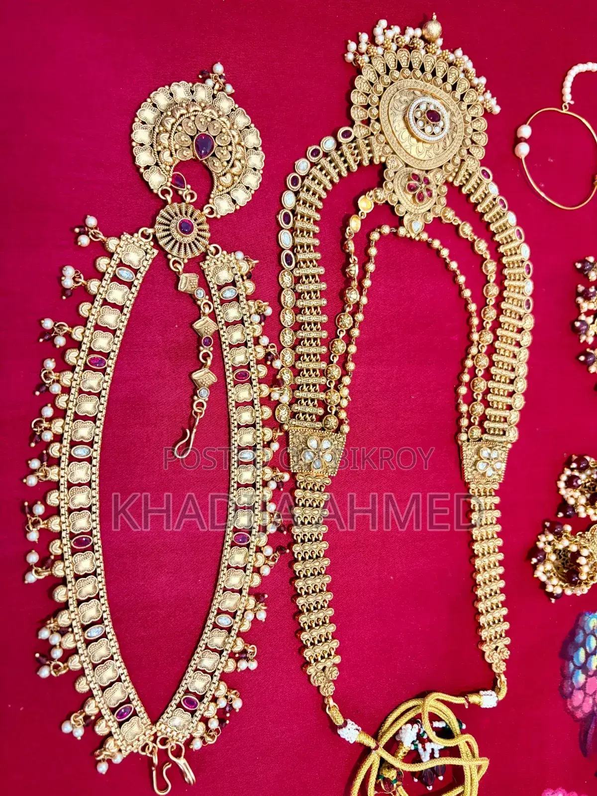 Wedding Gold Plated Set