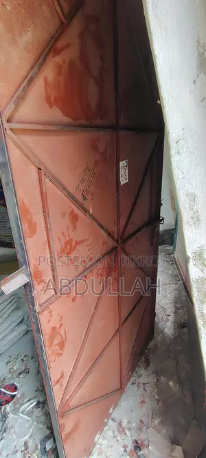 New steel door, Raghunathpur, Hajiganj