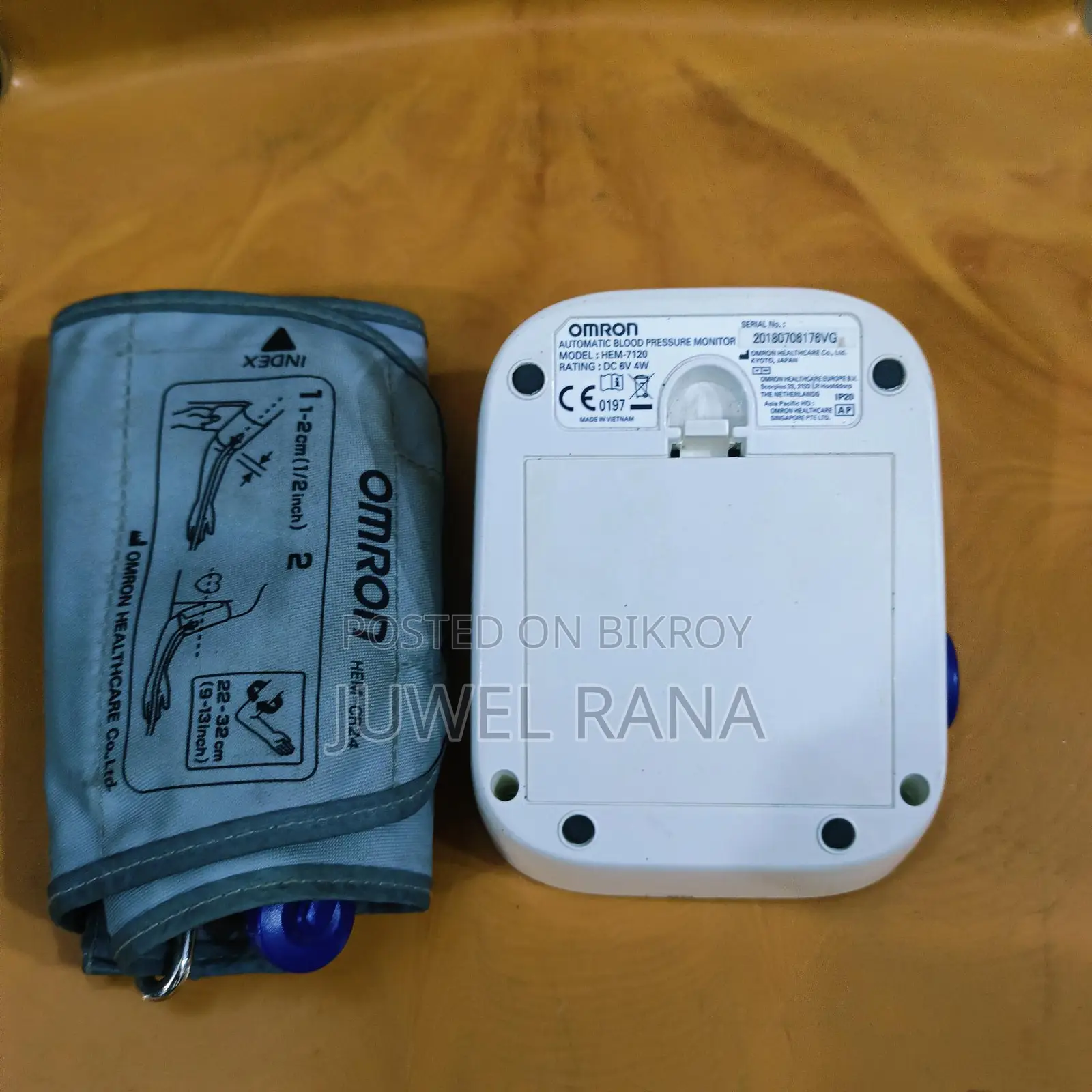 Omron HEM-7120 Blood Pressure Monitor