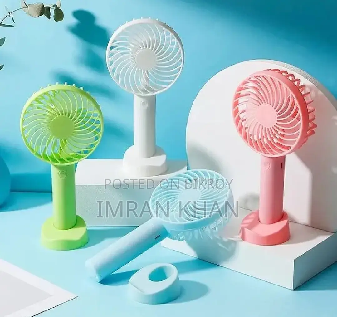 Very Stylish Mini USB Rechargeable Charger Fan