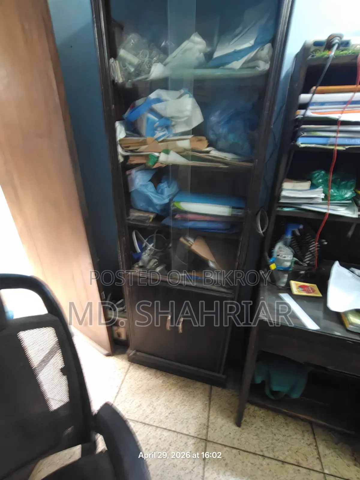 কাঠের তৈরী বুক সেল্ফ/ফাইল কেবিনেট
