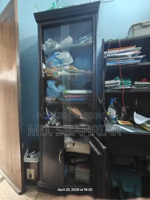 কাঠের তৈরী বুক সেল্ফ/ফাইল কেবিনেট