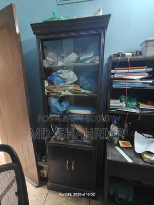কাঠের তৈরী বুক সেল্ফ/ফাইল কেবিনেট