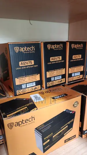 Aptech UPS Battery 12v 7.5AH 6 MONTH WARRANTY