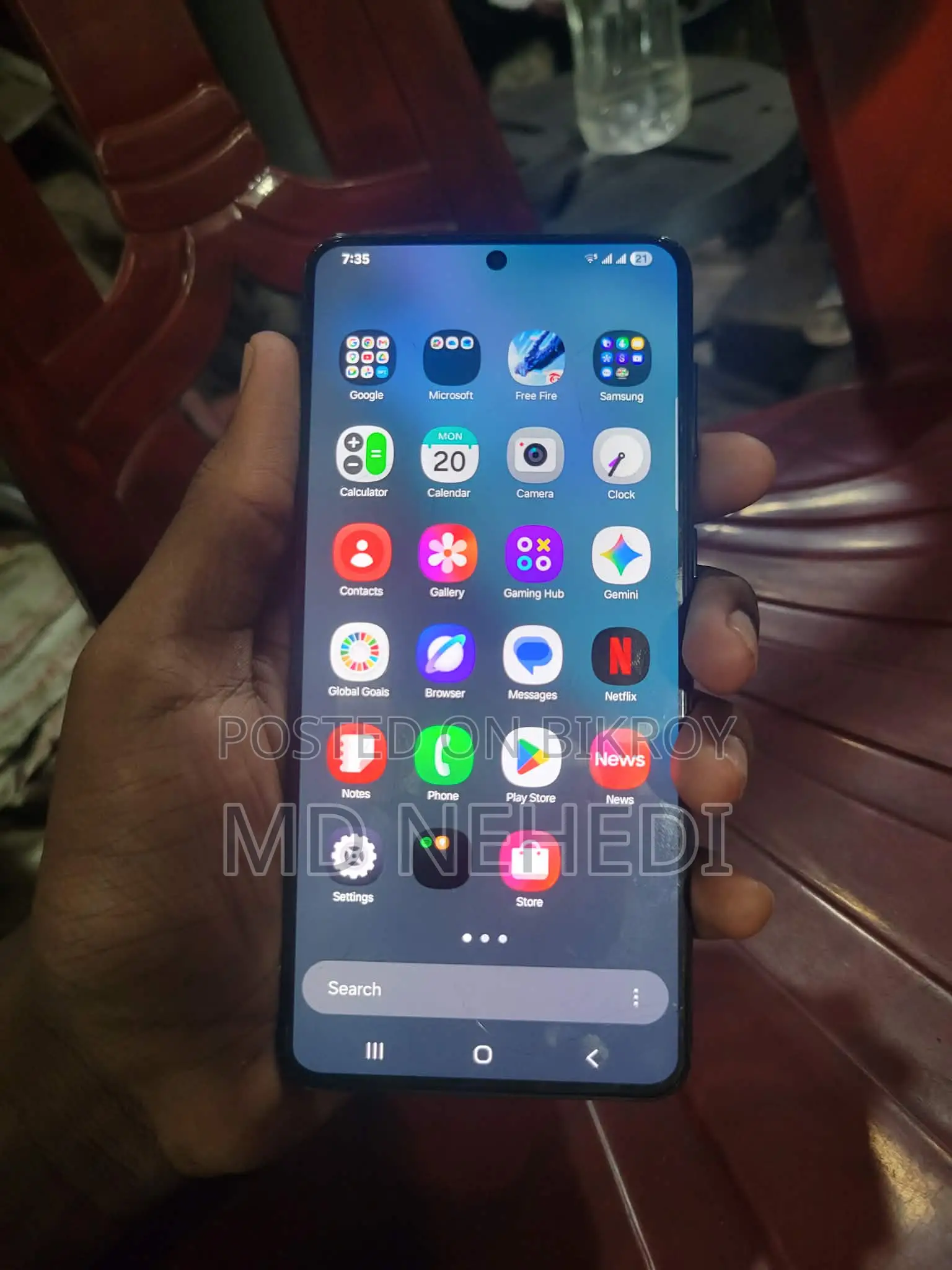 Samsung Galaxy S21 Plus . (ব্যবহৃত)