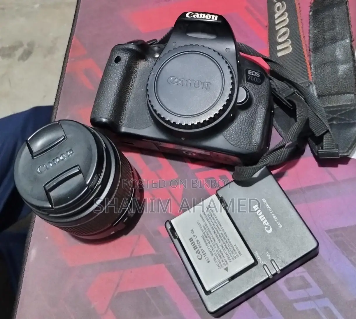 Canon EOS 700D Camera in Excellent Condition