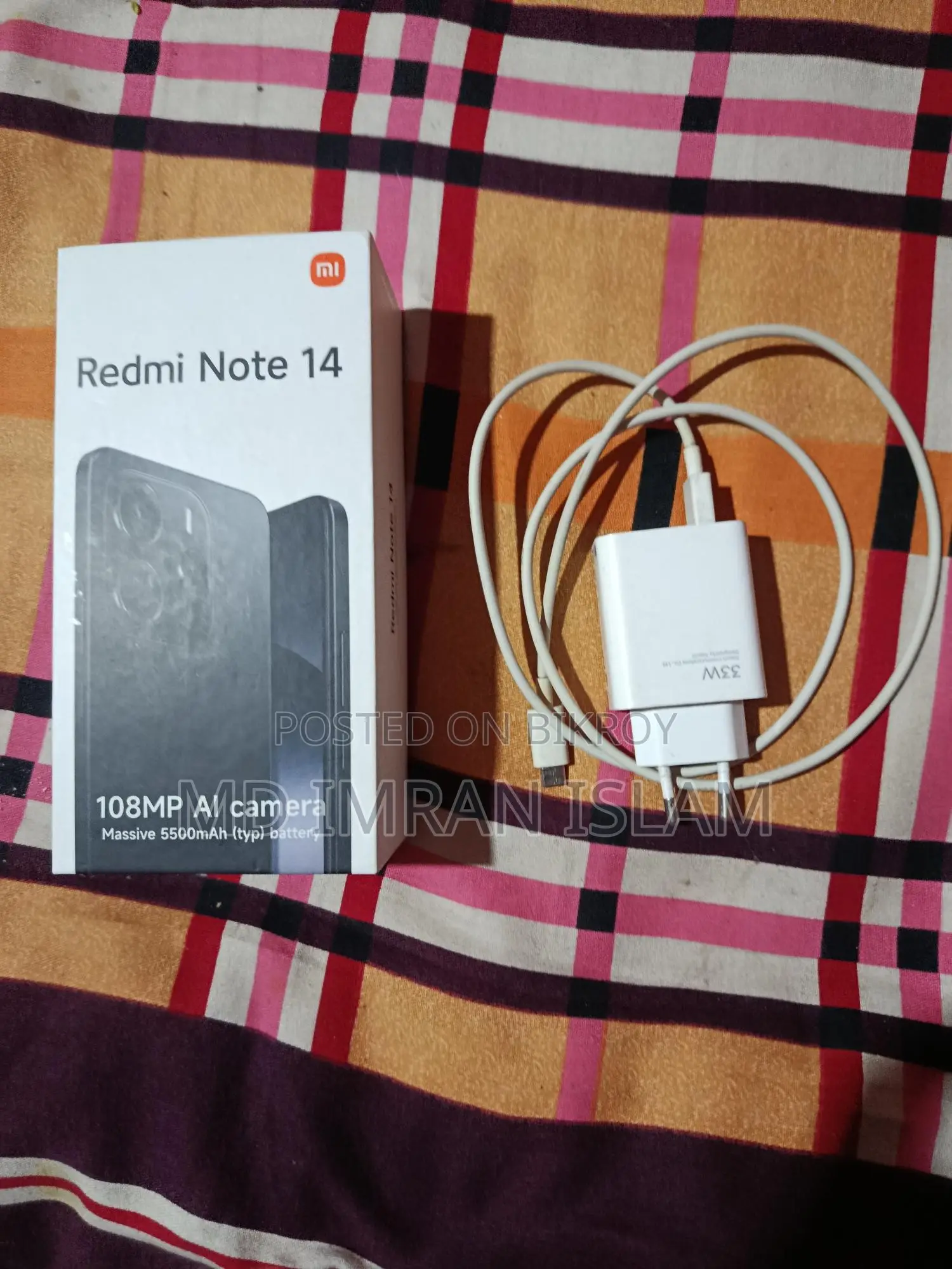 Xiaomi Redmi Note 14 6-128 (Used)