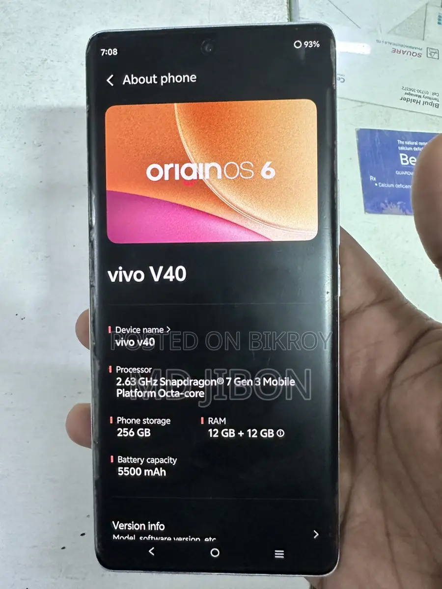 Vivo V40 5g (Used)