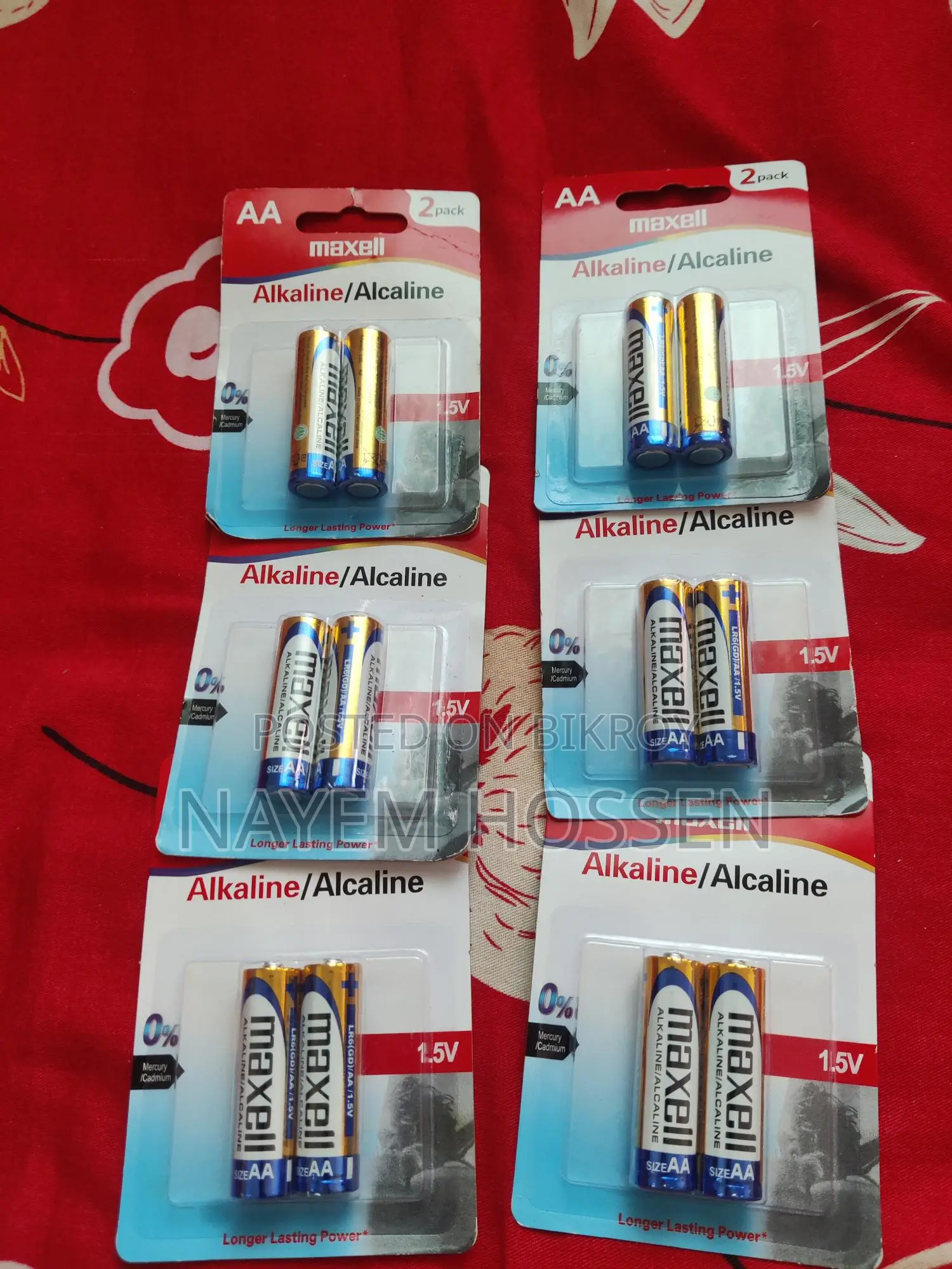 AA Original Maxell Battery
