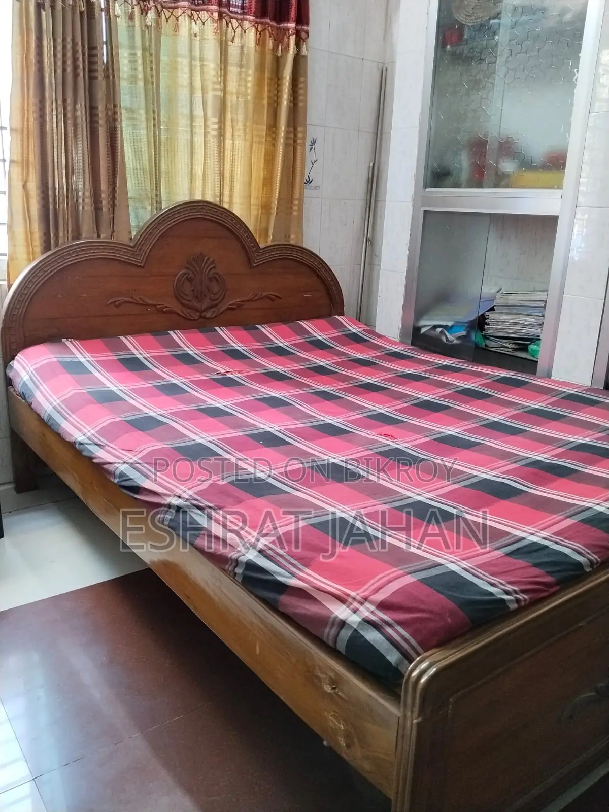 Teak Wood Bed