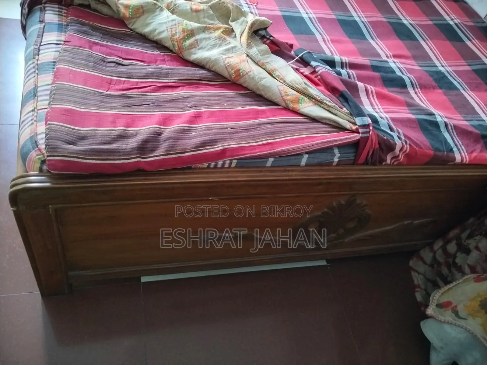 Teak Wood Bed