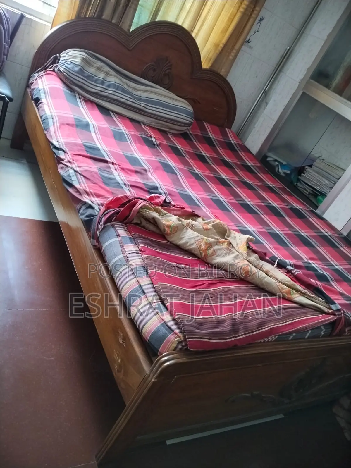 Teak Wood Bed