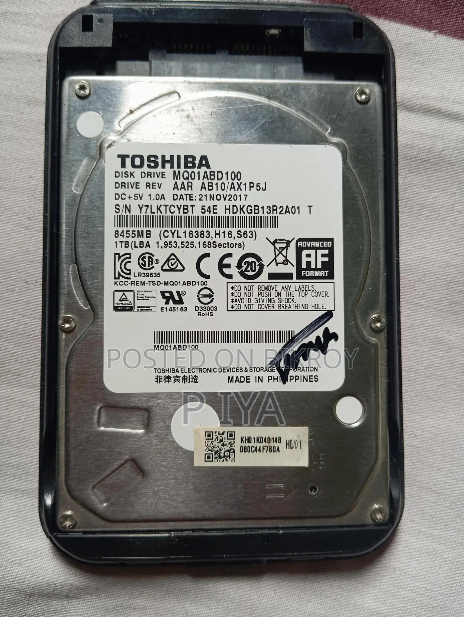 Toshiba Hard Drive