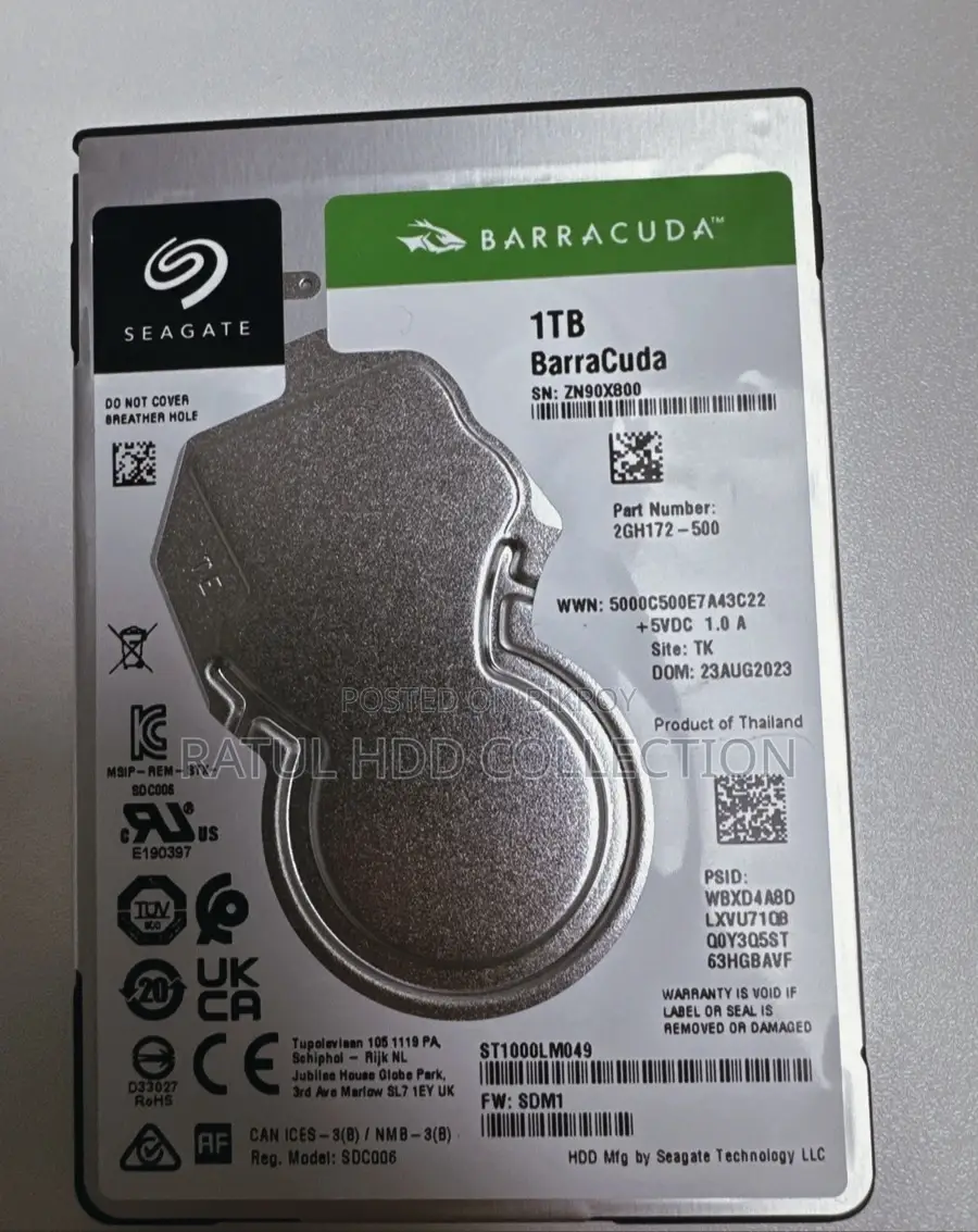 Good quality hard disk at a low price with original warranty