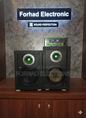 ৬ ইঞ্চি দুটি স্পিকার একদম ফ্রেশ নতুন তৈরি করা