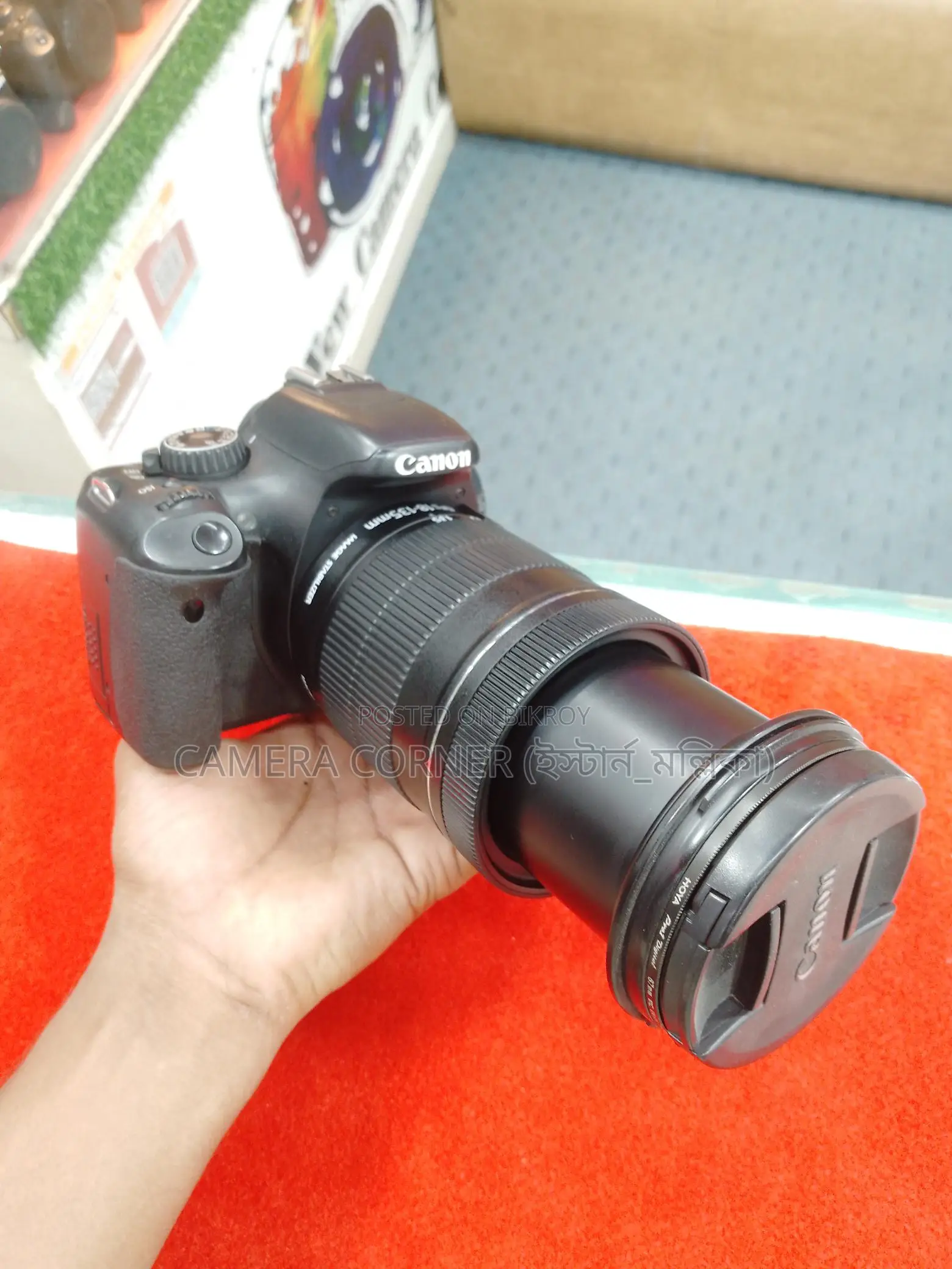 Canon 550D & 18-135mm IS lens
