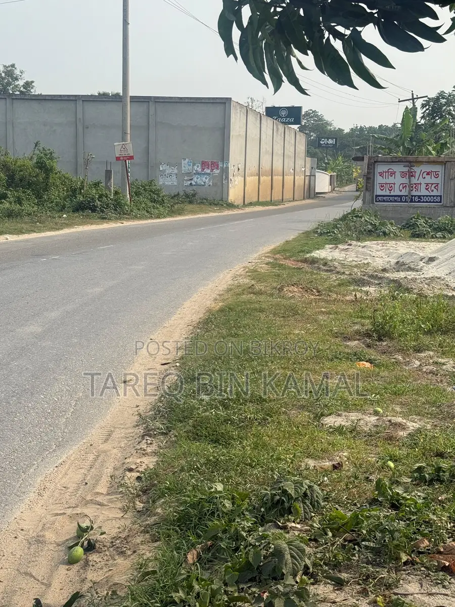 Vacant Land/Shed Available for Rent for Factory/Warehouse