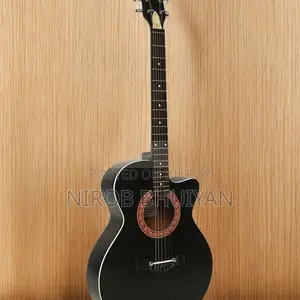Brand New Matte Black Acoustic Guitar for Sale