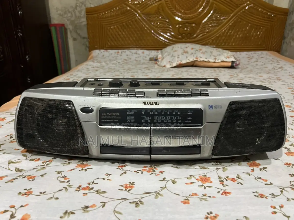Aiwa Cs-wr630 Stereo রেডিওটি বিক্রয় করা হবে