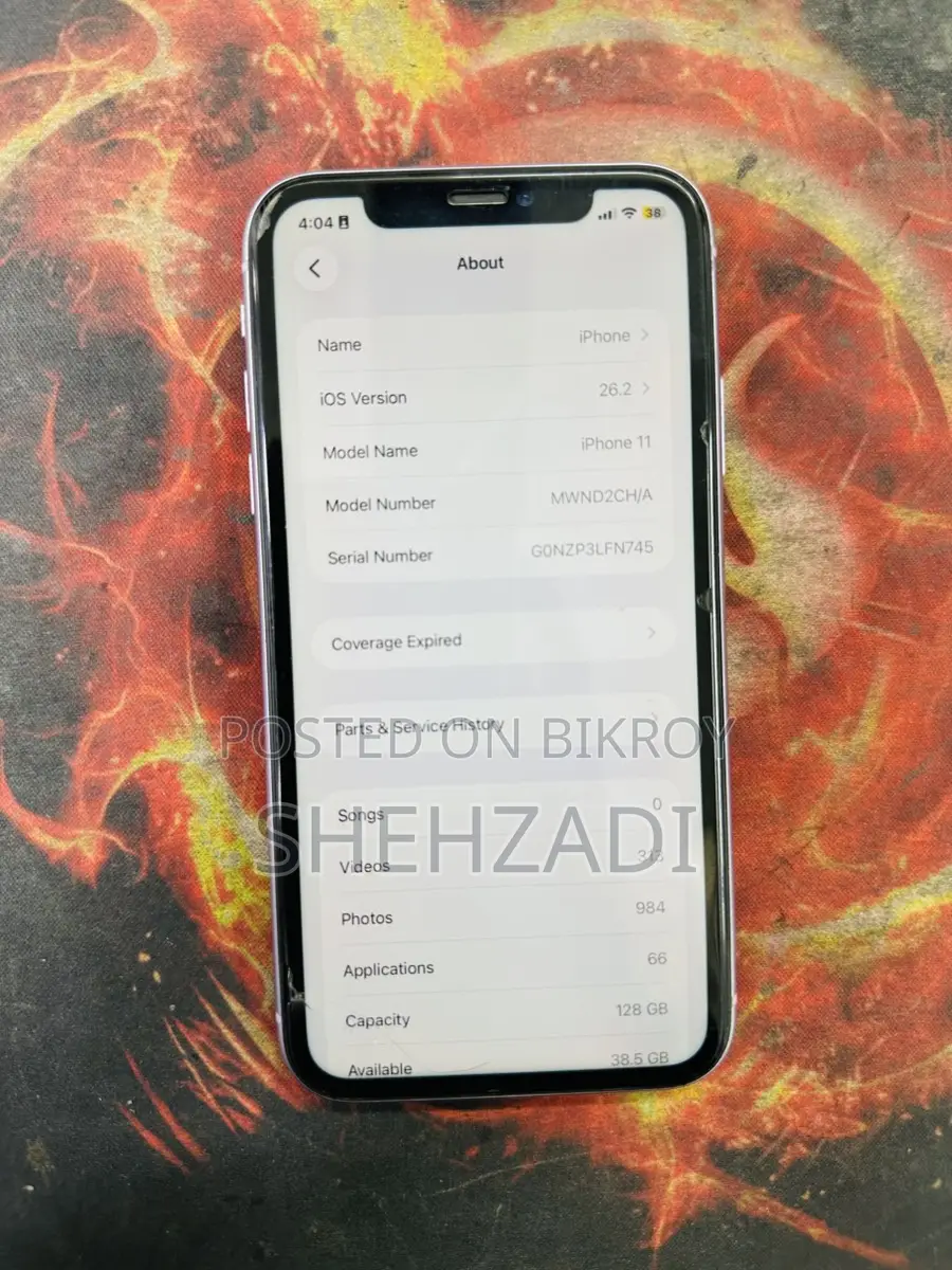Apple iPhone 11 128GB Storage (Used)