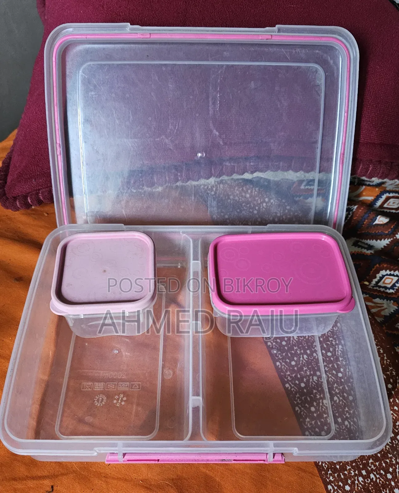 Used Plastic Lunch Box
