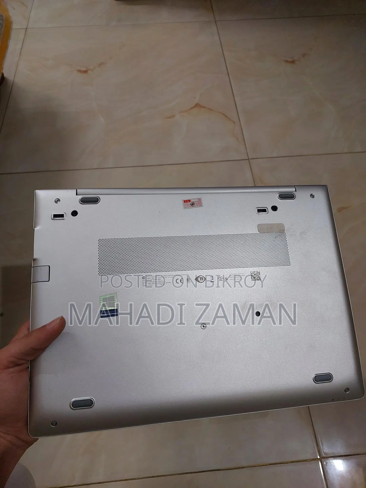 HP EliteBook 840 G6 - Core i5 (8th Gen) 8GB/512GB SSD ফ্রেশ