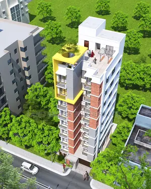 সাউথ ফেস ১৫৬০ স্কয়ার ফিট লাক্সারি ফ্ল্যাট, ৬০ রোড