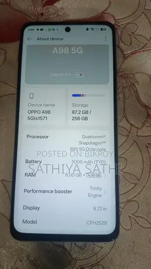 OPPO A98 (Used)