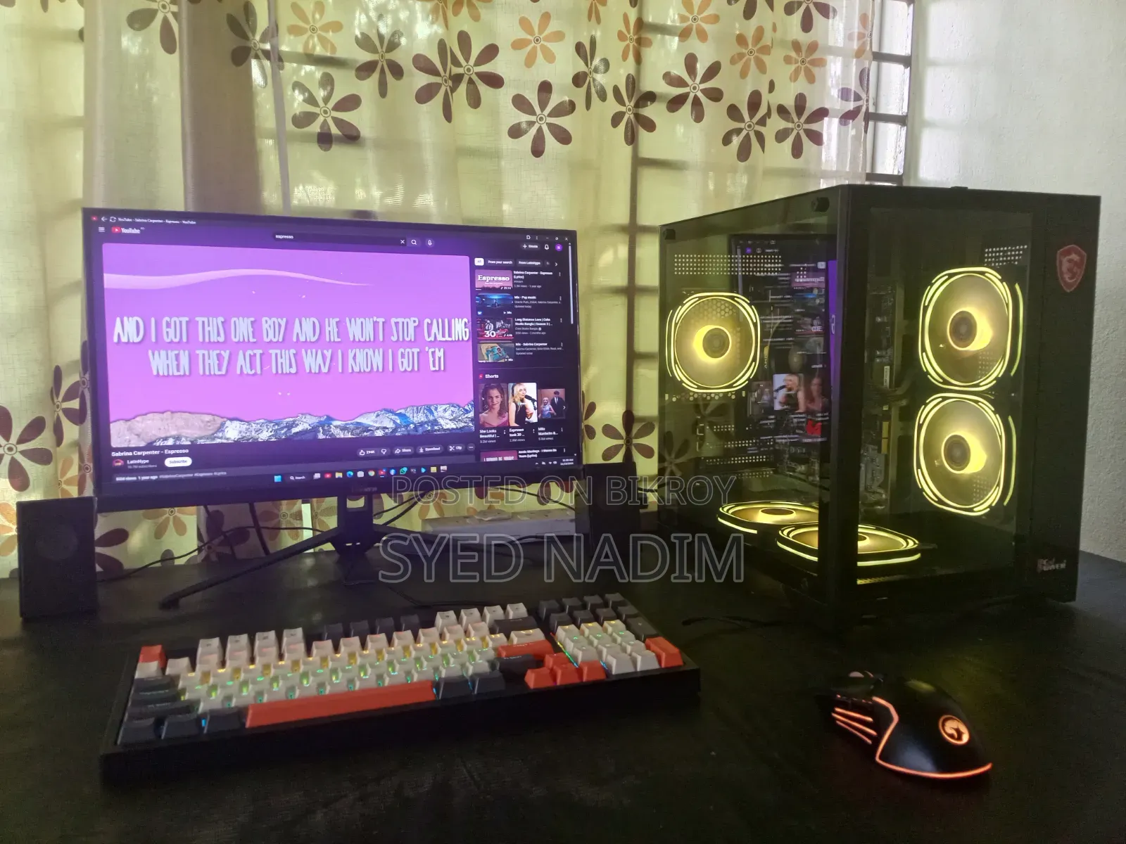 Desktop Computer 8GB AMD SSD 512GB