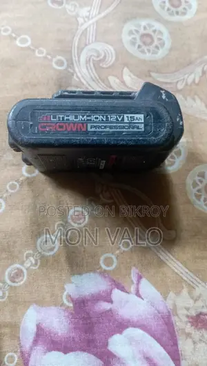 Crown Drill Machine Battery