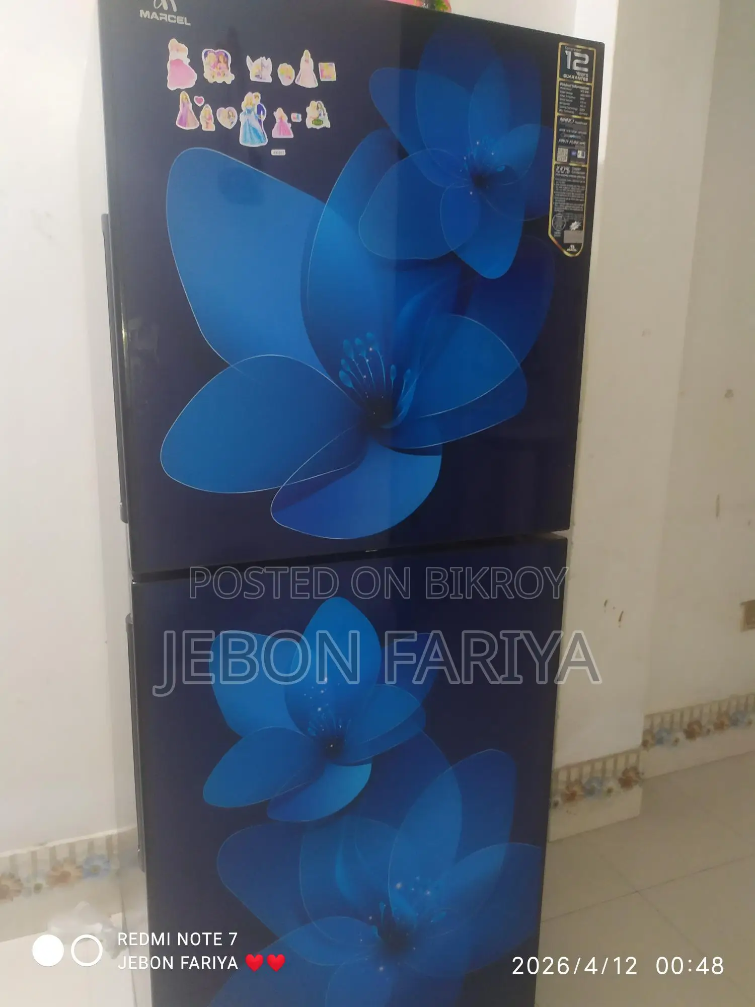 Refrigerator for sale
