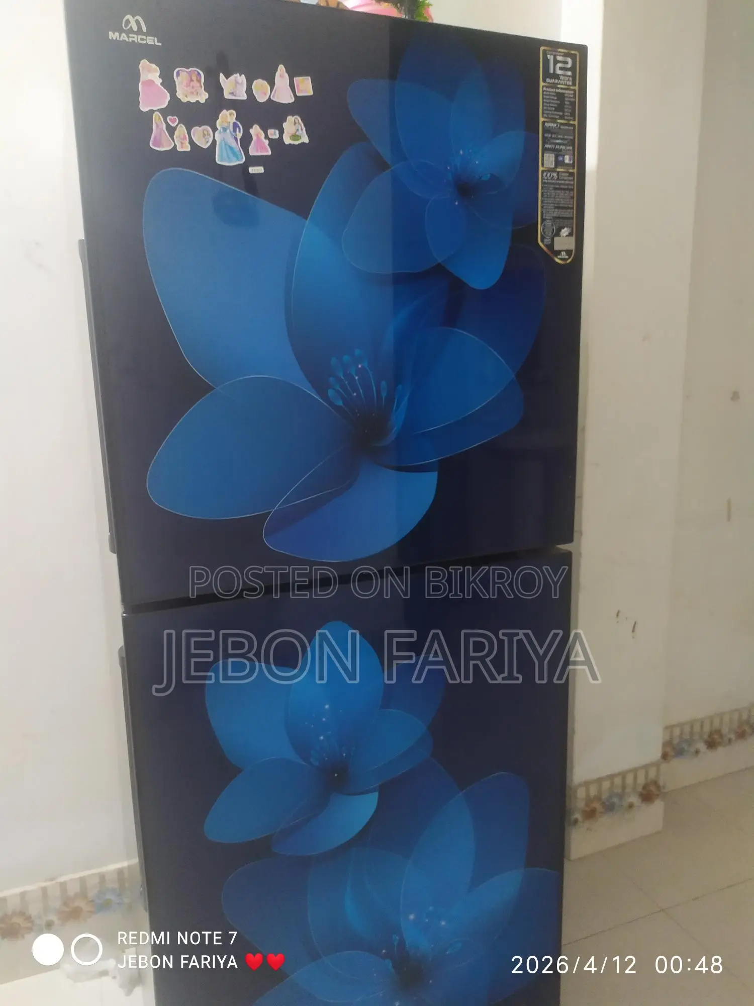 Refrigerator for sale
