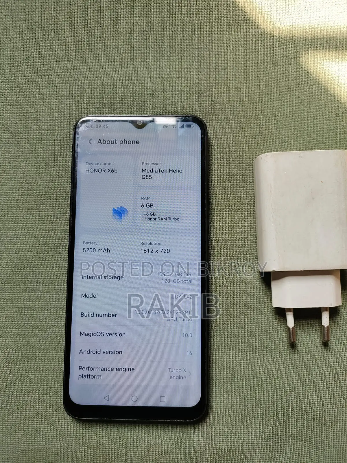 Honor X6b (4G) latest version (Used)
