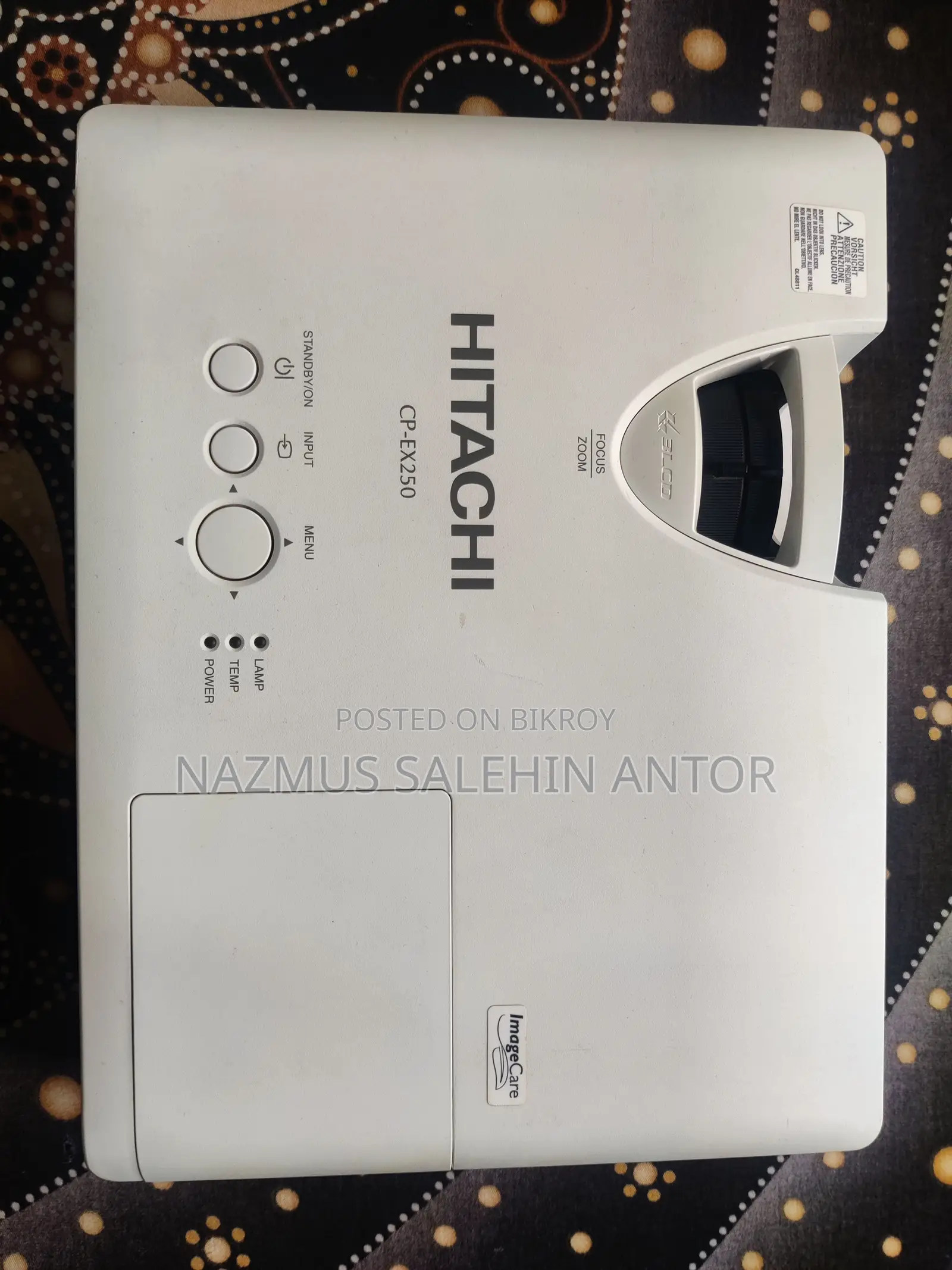 "sell Post" Hitachi Projector
