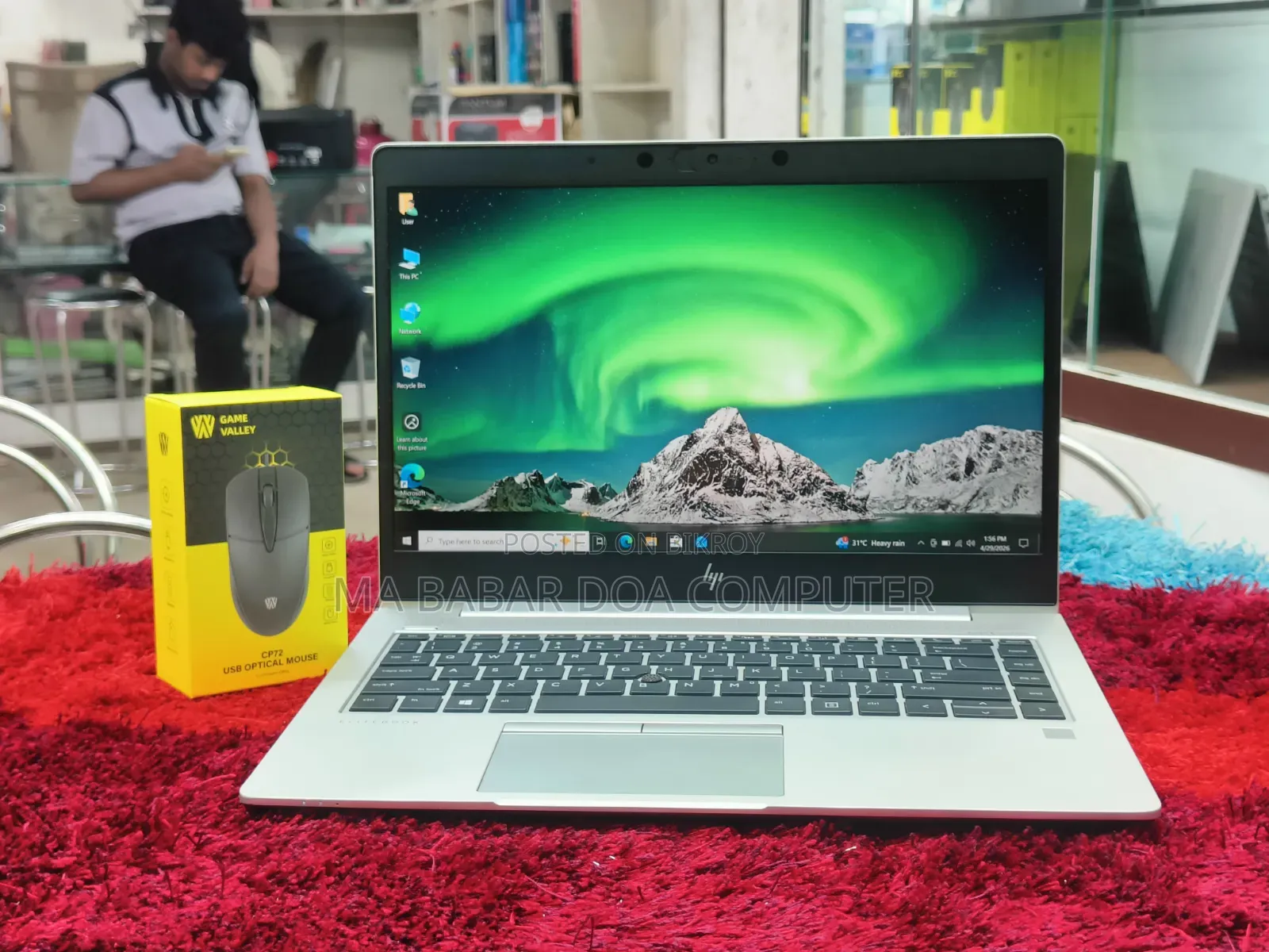 Laptop HP 8GB Intel Core I5 SSD 256GB